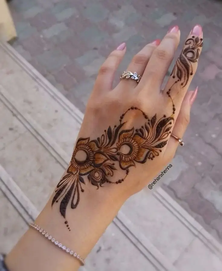 back-hand-mehndi-design-arabic-simple-and-beautiful back-hand-mehndi-design-arabic-simple-and-beautiful