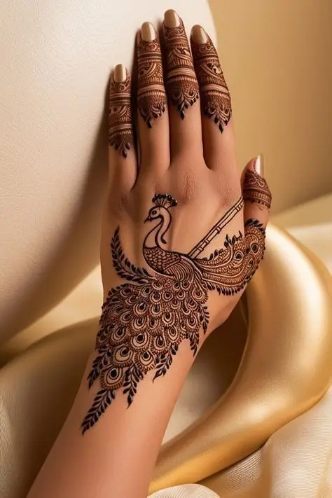 back-hand-mehndi-design-chain back-hand-mehndi-design-chain