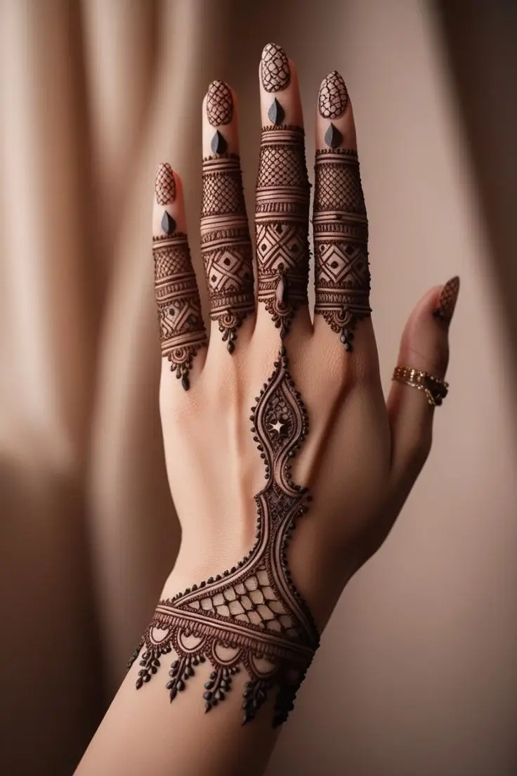 elegant-stylish-back-hand-mehndi-design elegant-stylish-back-hand-mehndi-design
