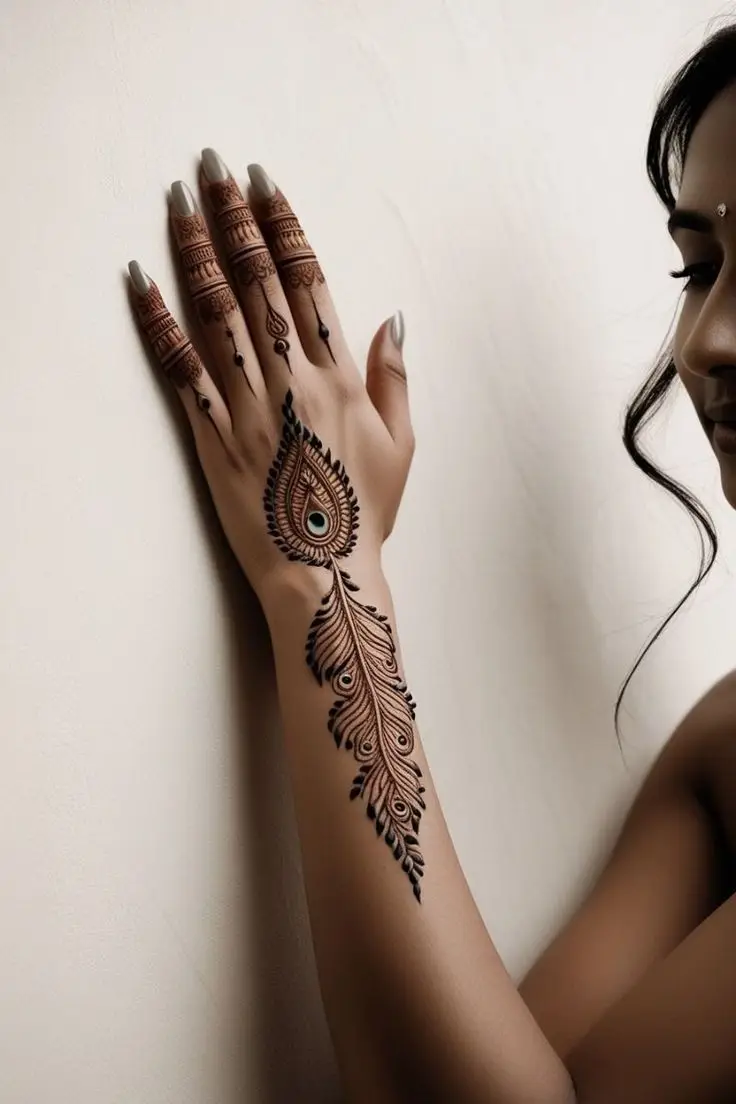 new-stylish-back-hand-mehndi-design-simple new-stylish-back-hand-mehndi-design-simple